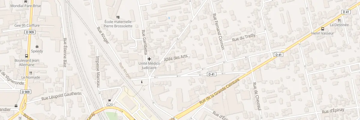Plan du 8 Rue de la Republique à Argenteuil