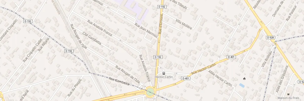 Plan du 132 Rue d’Ermont à Saint-Prix