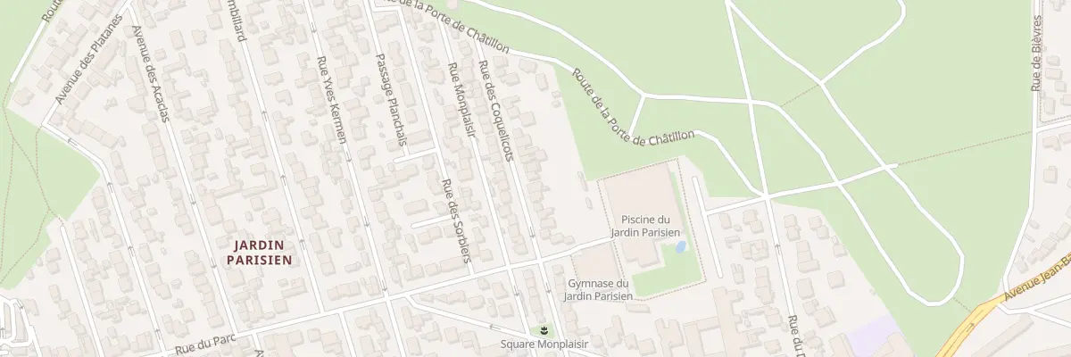 Plan du 56 Rue des Coquelicots à Clamart