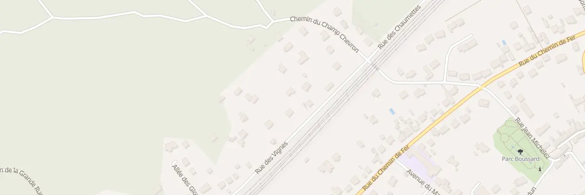 Plan du 69B Rue des Vignes à Lardy
