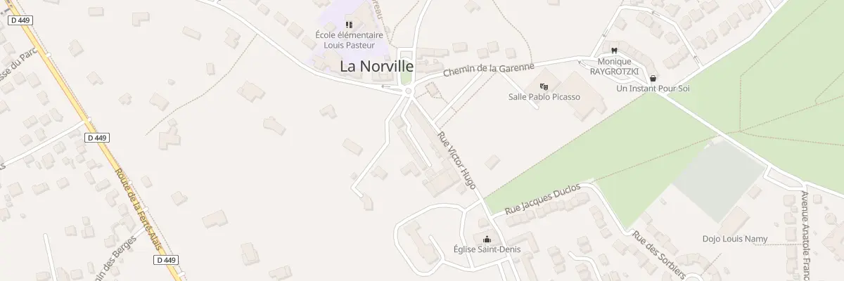 Plan du 2 Rue Victor Hugo à La Norville