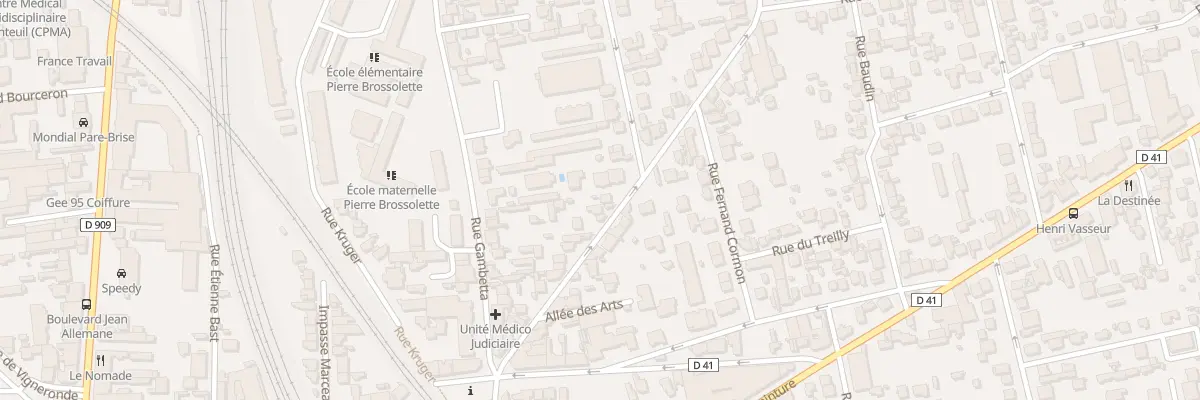 Plan du 25 Rue de la Republique à Argenteuil