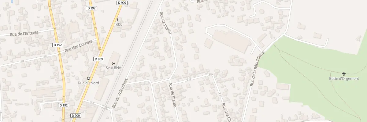 Plan du 50 Rue de la Plante à Argenteuil