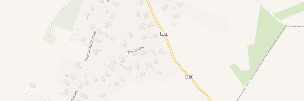 Plan du 3 Rue de Lers à Caux-et-Sauzens