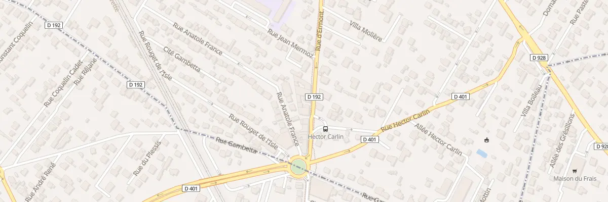 Plan du 136 Rue d’Ermont à Saint-Prix