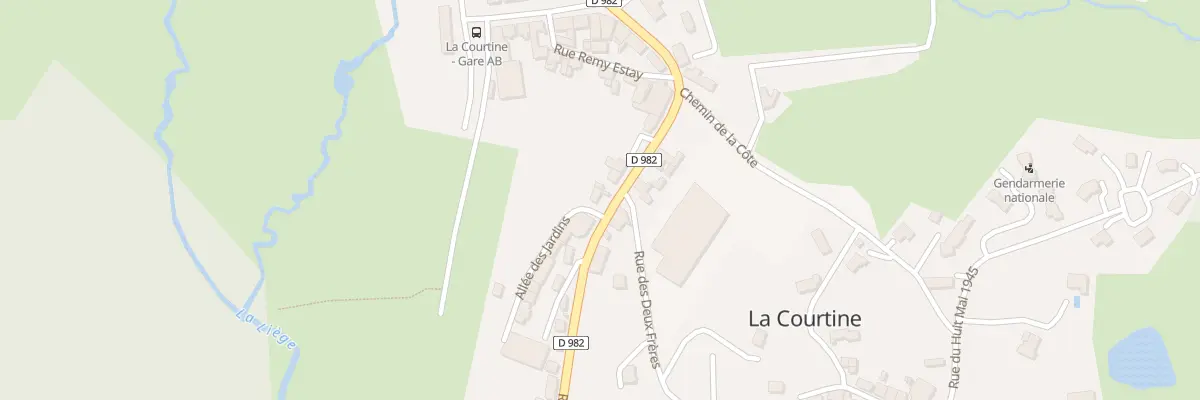 Plan du 53 Rue de la Liberté à La Courtine