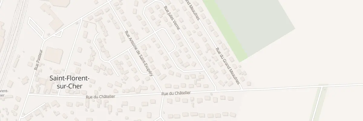 Plan du 33 Rue Jules Verne à Saint-Florent-sur-Cher
