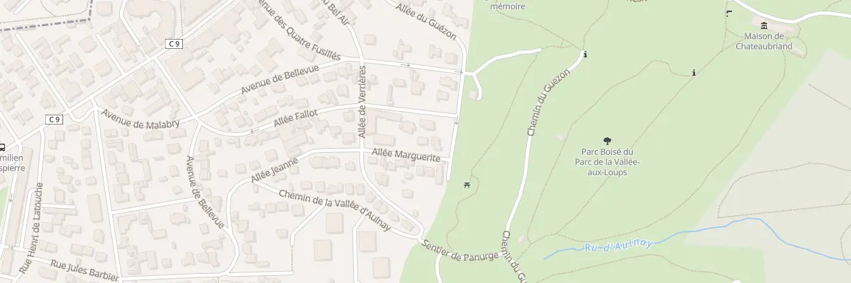Plan du 7 All Marguerite à Châtenay-Malabry
