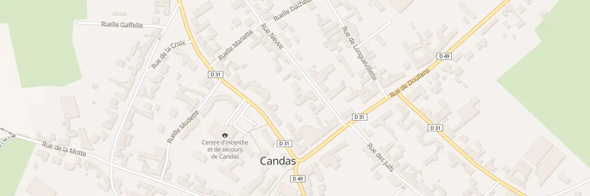 Plan du 9 Rue Neuve à Candas