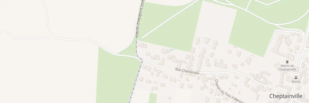 Plan du 48 Rue Chantereau à Cheptainville