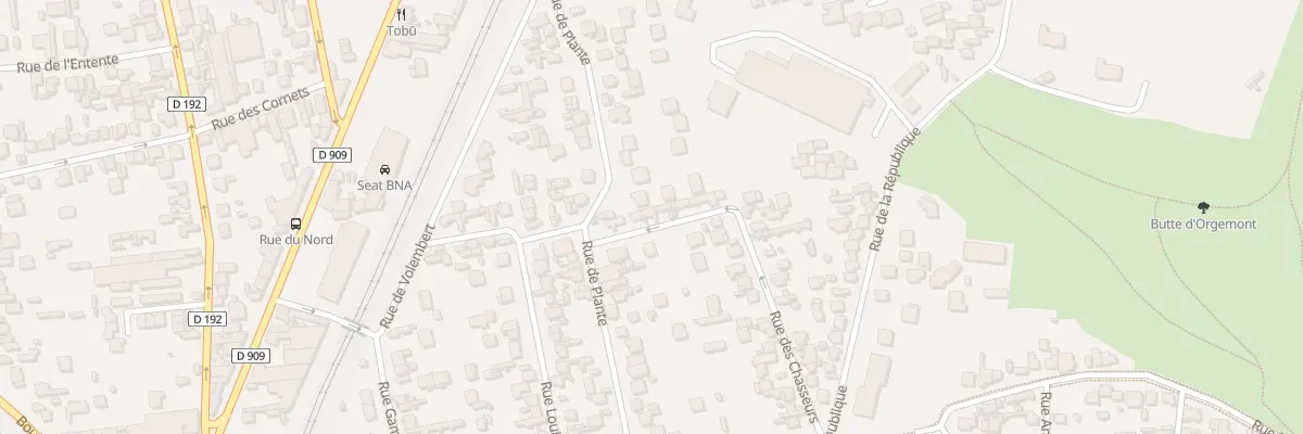 Plan du 34 Rue des Chasseurs à Argenteuil