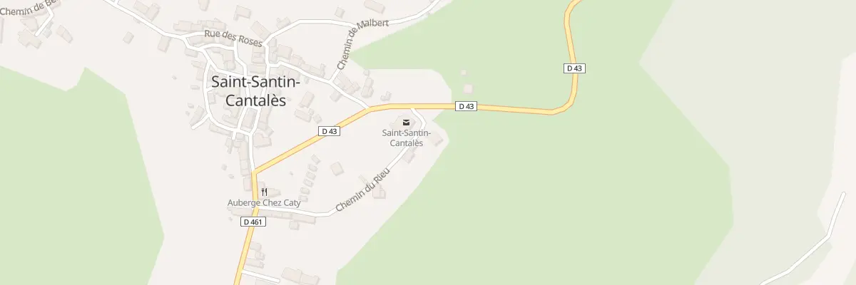 Plan du 5066 Le Bourg à Saint-Santin-Cantalès
