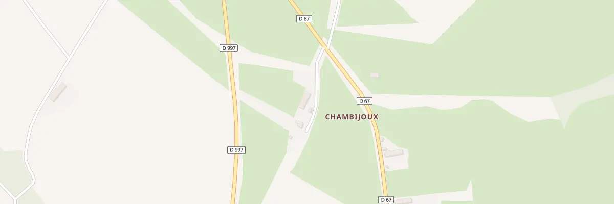 Plan du 1 Chambijoux à Saint-Pierre-le-Bost