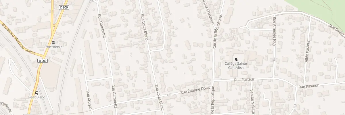 Plan du 6 Rue de la Plante à Argenteuil