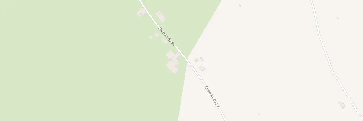 Plan du 1051 Che du Py à Saussenac