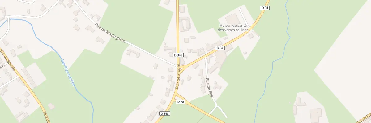 Plan du 4 Rue d’Heuchin à Anvin