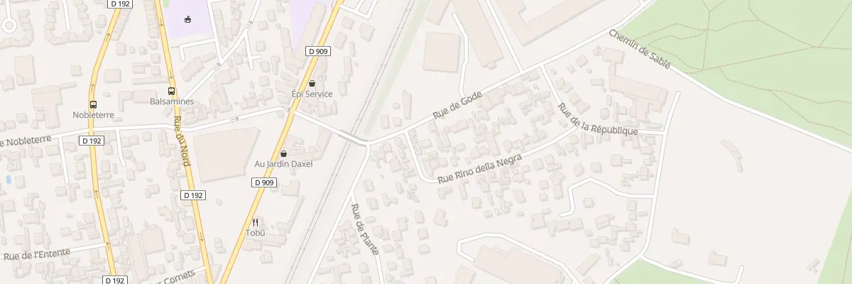 Plan du 20 Rue de Gode à Argenteuil
