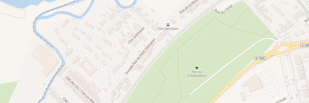 Plan du 201 Gr Grande Rue Petit St Jean à Amiens