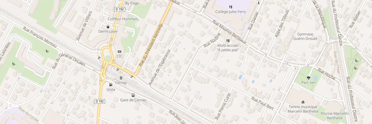 Plan du 105 Rue Nadine à Ermont