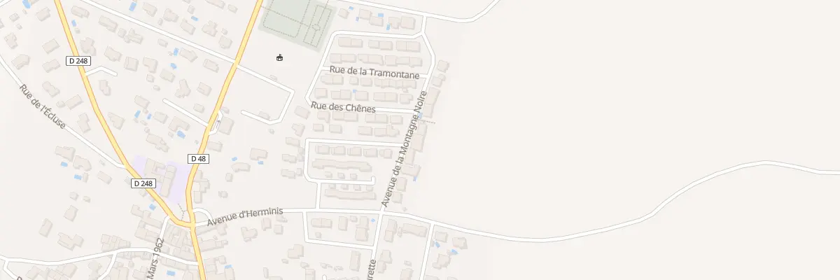 Plan du 10 Av de la Montagne Noire à Caux-et-Sauzens