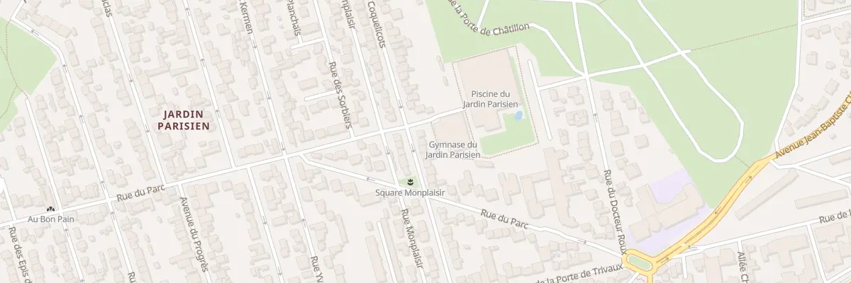 Plan du 38 Rue des Coquelicots à Clamart