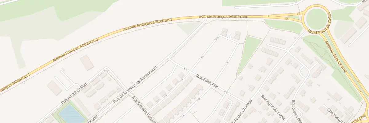Plan du 22 Rue Maurice Domon à Amiens