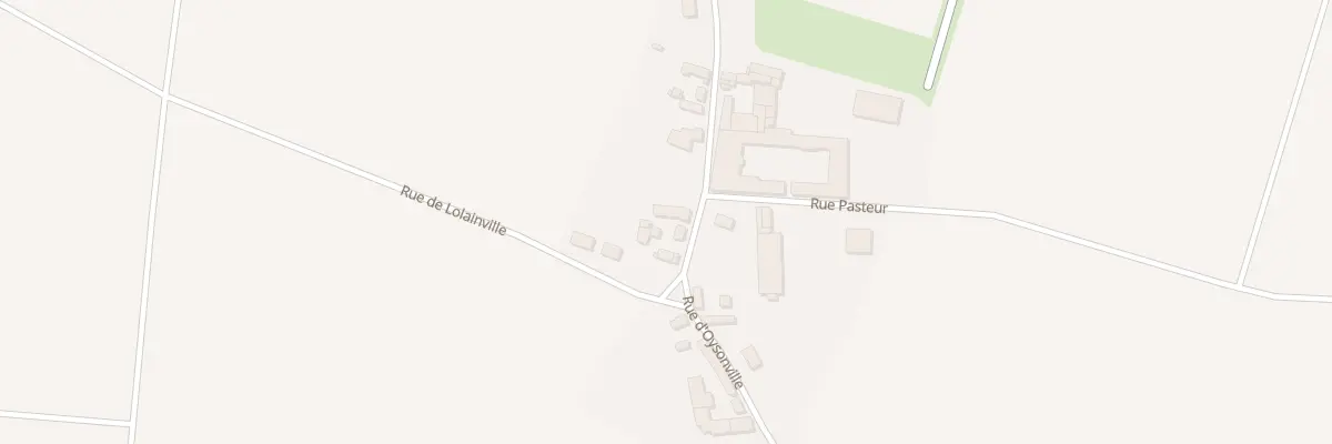 Plan du 13 Rue d’Oysonville à Marsainvilliers