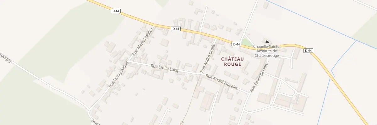 Plan du 13 Rue Emile Locq à Cauvigny