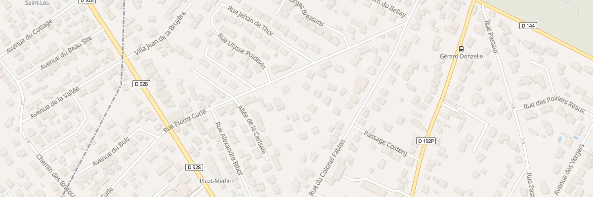 Plan du 63 Rue Pierre Curie à Saint-Prix