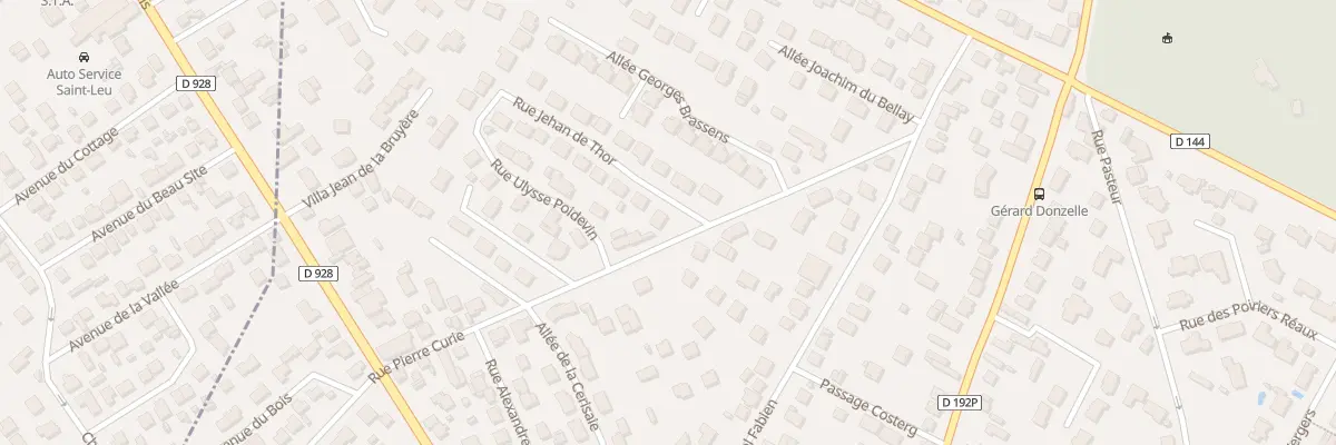 Plan du 56B Rue Pierre Curie à Saint-Prix