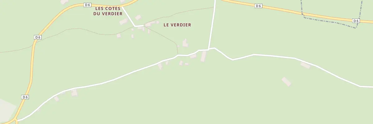 Plan du 5471 Le Verdier à Pleaux