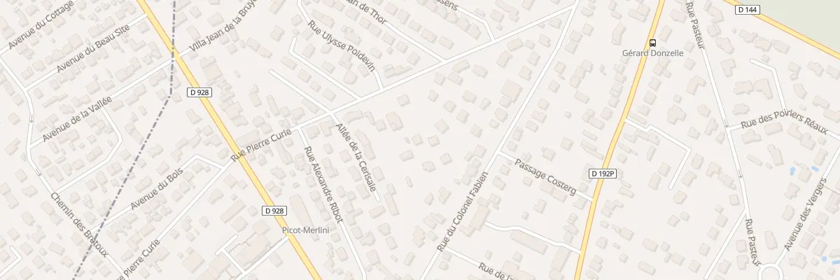 Plan du 61 Rue Pierre Curie à Saint-Prix