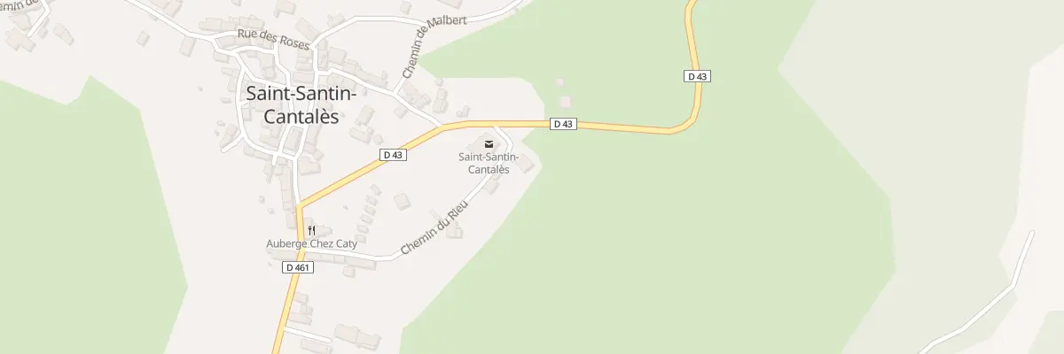 Plan du 5065 Le Bourg à Saint-Santin-Cantalès