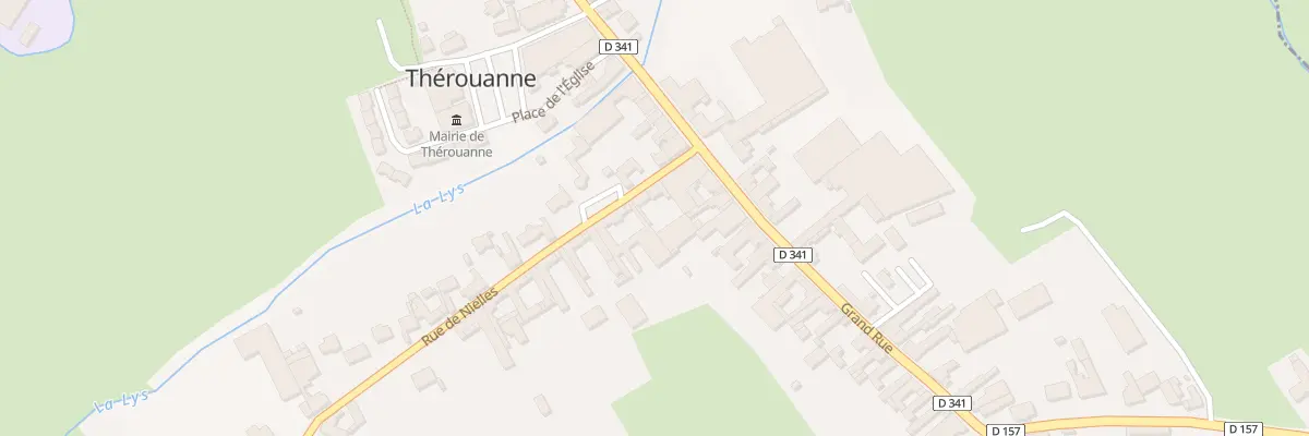 Plan du 4 Rue de Nielles à Thérouanne