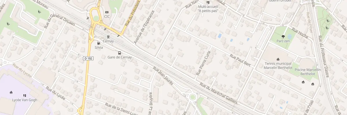 Plan du 35 Rue du Mal Gallieni à Ermont