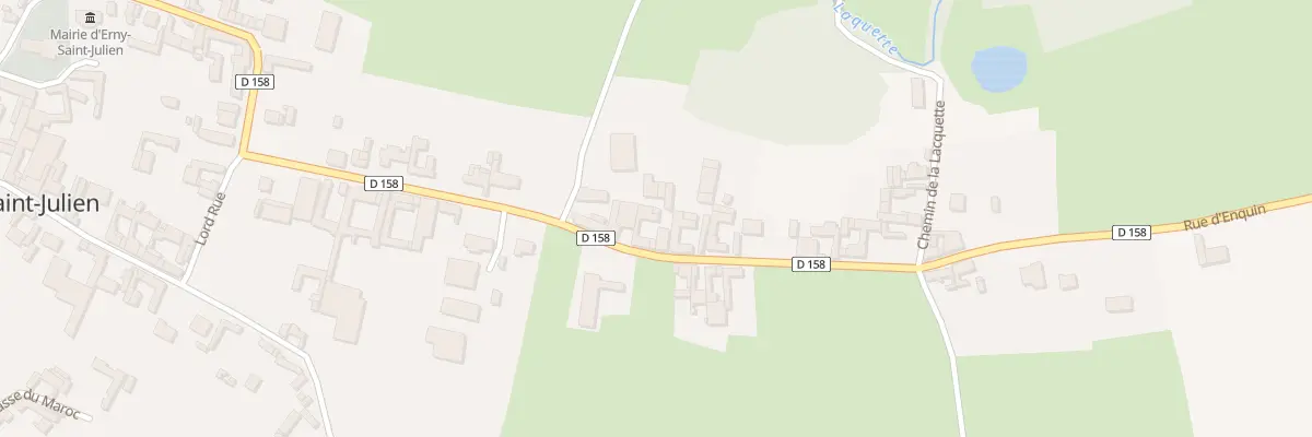 Plan du 21 Rue Basse Boulogne à Erny-Saint-Julien