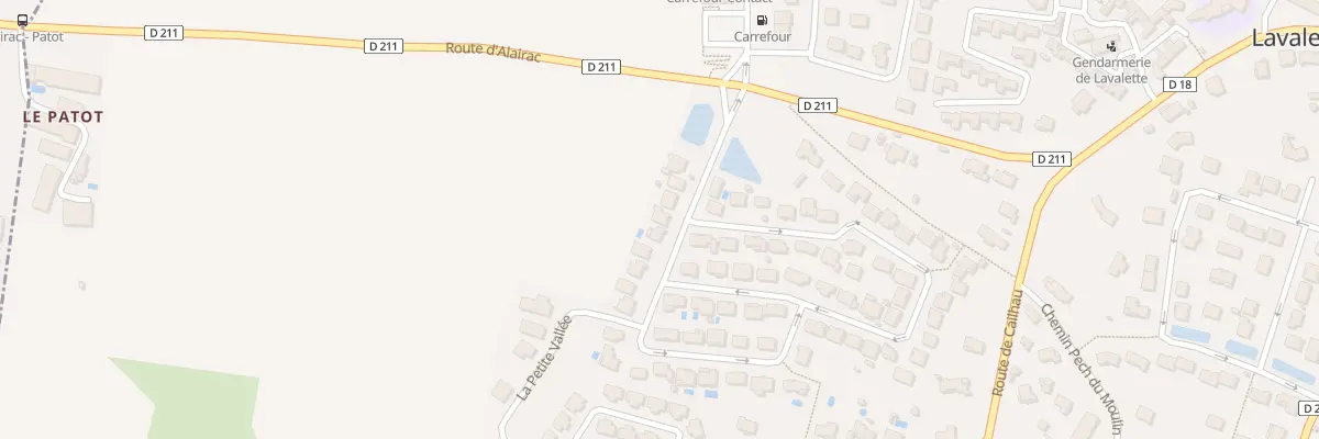 Plan du 83 Lot Le Clos des Perdrix à Lavalette