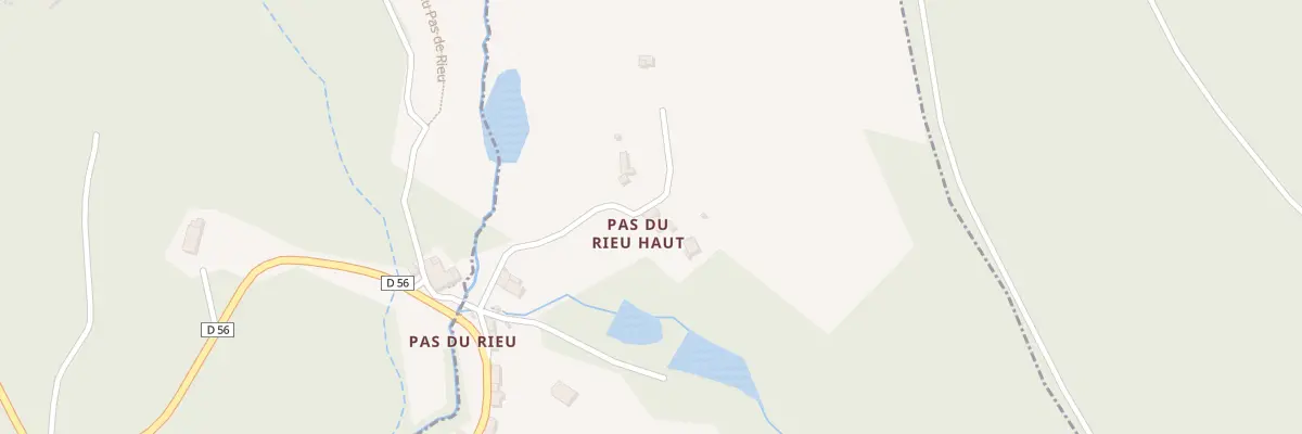 Plan du 2 Pas du Rieu Haut à Laprade