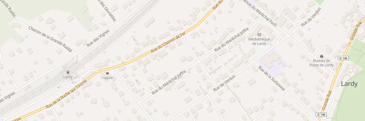 Plan du 9 Rue du Maréchal Joffre à Lardy
