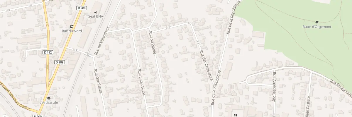 Plan du 28B Rue de la Plante à Argenteuil