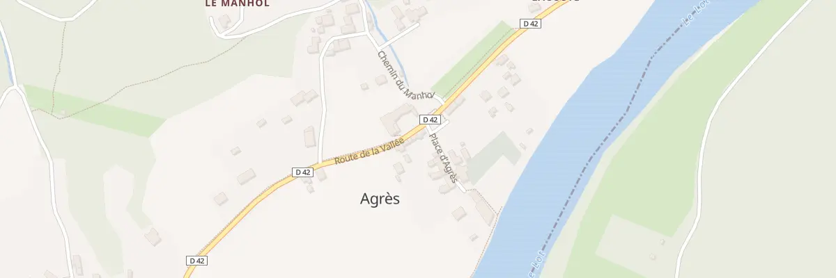 Plan du 5110 Agres à Saint-Parthem
