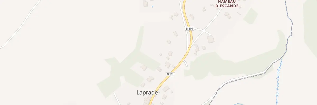 Plan du 29B Av de Labruguière à Laprade