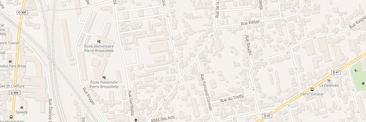 Plan du 4 Rue Louis Blanc à Argenteuil