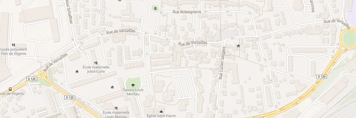 Plan du 41 Rue de Versailles à Massy