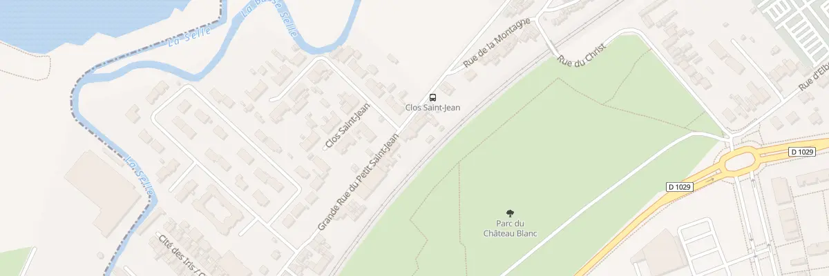 Plan du 185 Gr Grande Rue Petit St Jean à Amiens