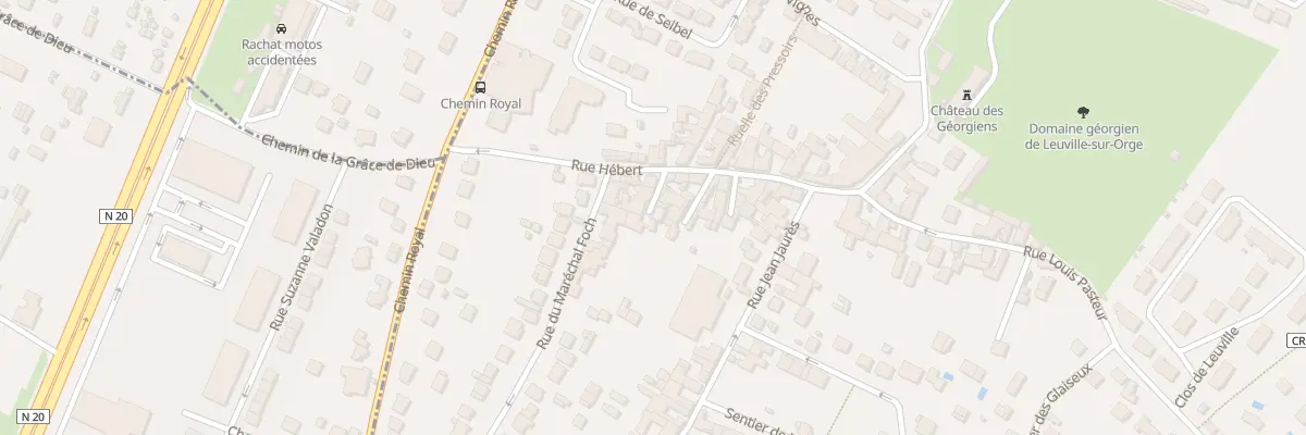 Plan du 12 Rue Hébert à Leuville-sur-Orge