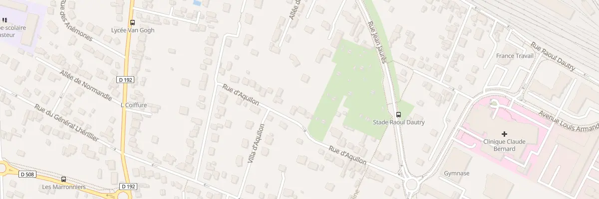 Plan du 55 Rue d’Aquilon à Ermont