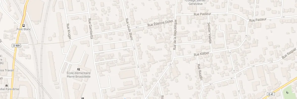 Plan du 22B Rue Louis Blanc à Argenteuil