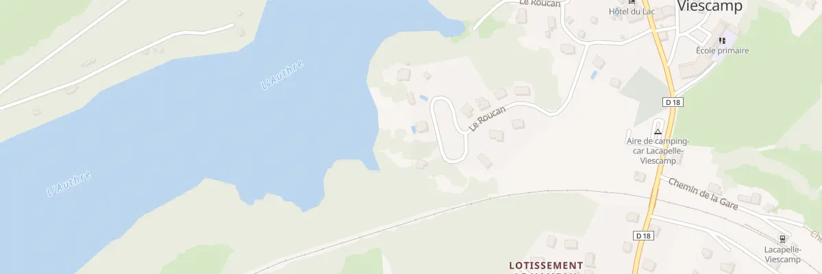 Plan du 17 Roucan à Lacapelle-Viescamp