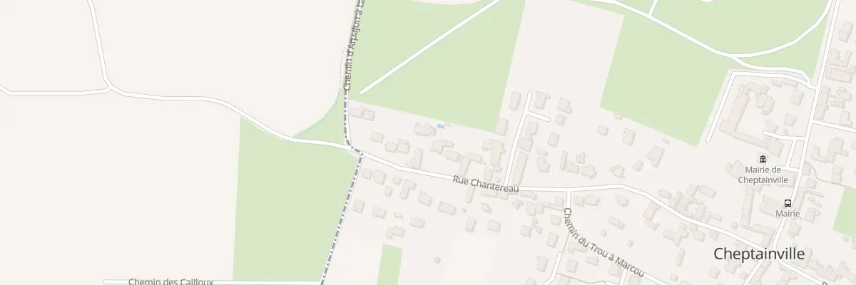 Plan du 44B Rue Chantereau à Cheptainville